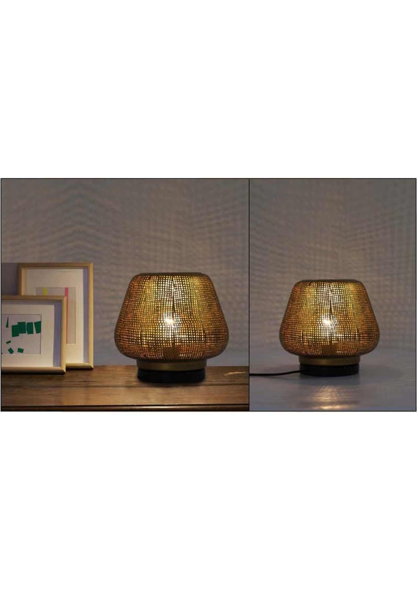 Beyond Lights - Metal Lattice Lamp- GL